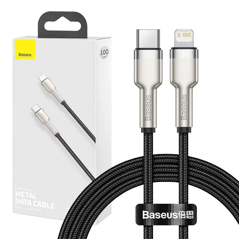 Câble USB-C vers Lightning Baseus 1m